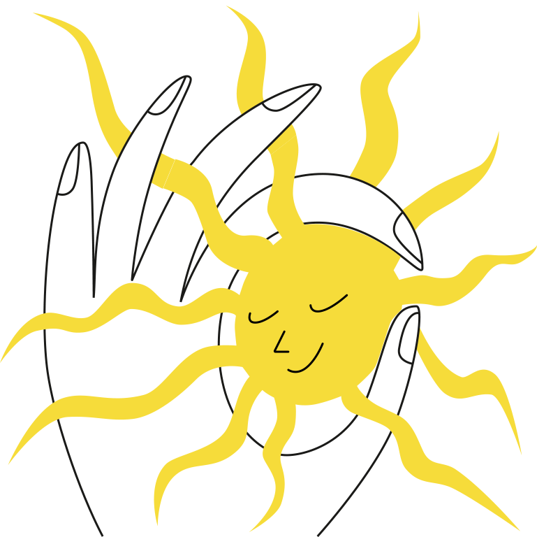 Sole e mano